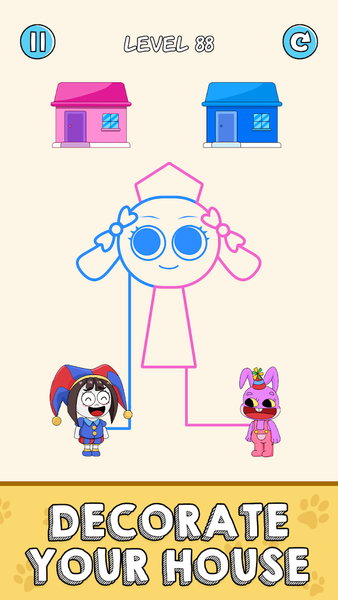 Draw To Home Rush Race - عکس بازی موبایلی اندروید