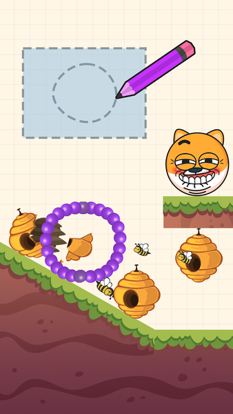 Draw to Smash: Doge Puzzle - عکس بازی موبایلی اندروید