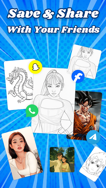 AR Anime Sketchbook Tracing - Image screenshot of android app