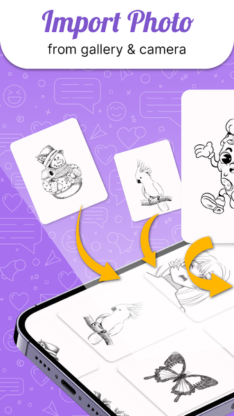 Draw Anime Sketch : AR Drawing - عکس برنامه موبایلی اندروید