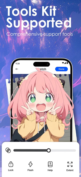Draw Anime: AR Sketch & Trace - عکس برنامه موبایلی اندروید