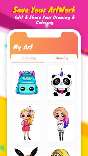 Drawing Apps: Coloring & Color - عکس برنامه موبایلی اندروید