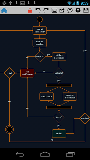 DrawExpress Diagram Lite - Image screenshot of android app