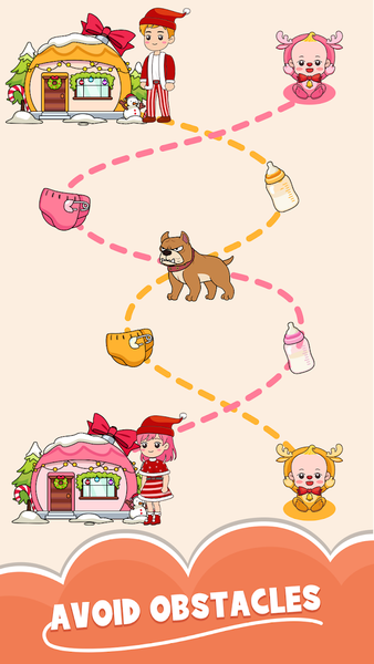 Draw Home: Rush To Home - عکس بازی موبایلی اندروید