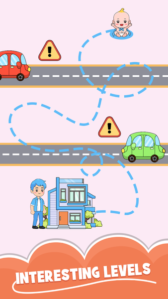 Draw Home: Rush To Home - عکس بازی موبایلی اندروید