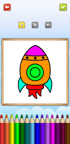 Coloring & Drawing for Kids - Gameplay image of android game