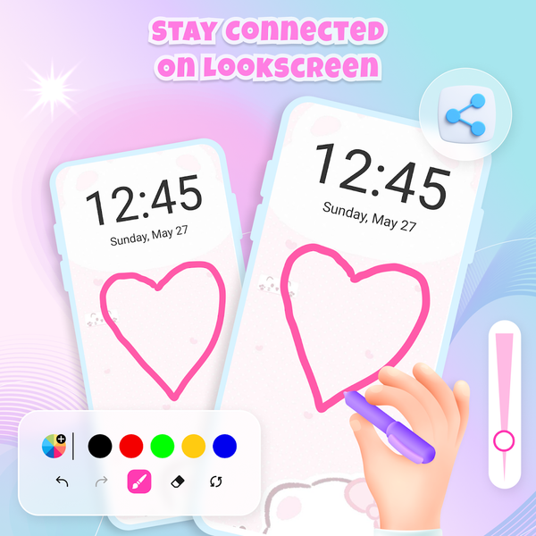 Drawpal - Lockscreen Drawing - عکس برنامه موبایلی اندروید