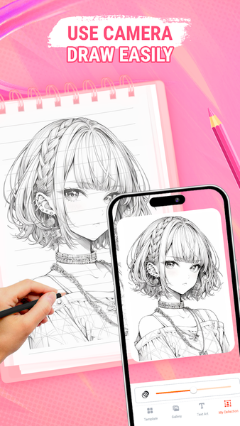 AR Draw: Trace Drawing - عکس برنامه موبایلی اندروید