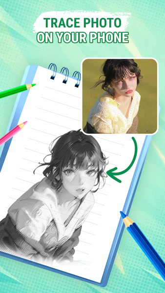 AR Draw: Trace Drawing - عکس برنامه موبایلی اندروید