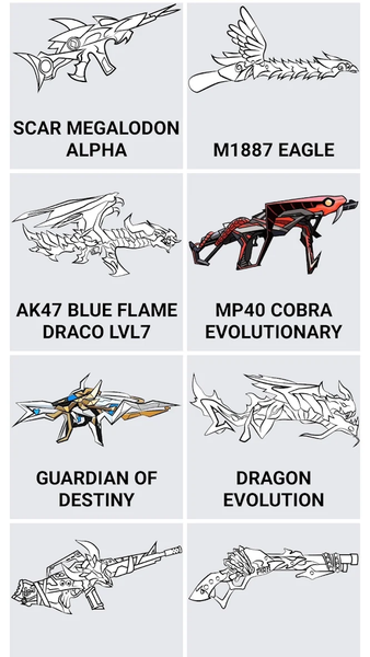 How to draw Fire weapons - عکس برنامه موبایلی اندروید