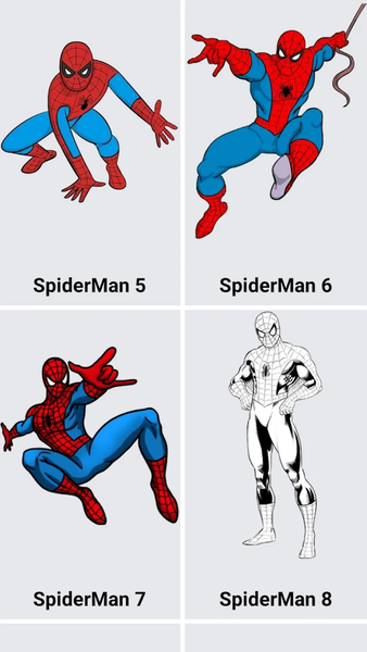 How to draw Spider - عکس برنامه موبایلی اندروید