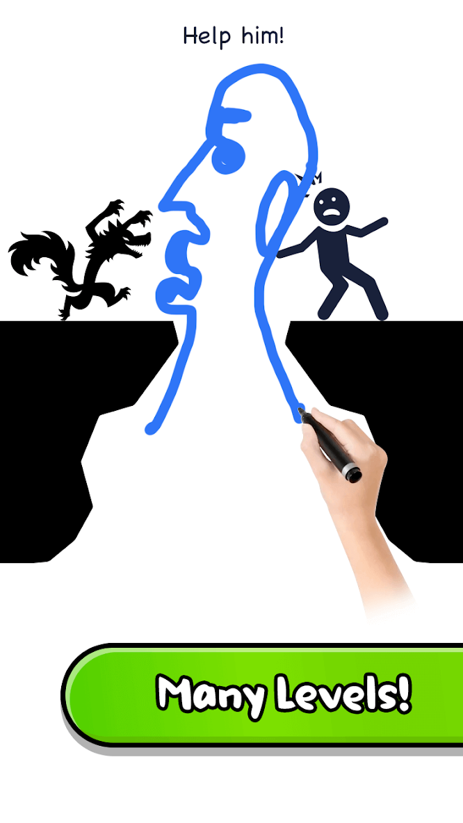 بازی Draw ChallengeSave Stickman دانلود بازار