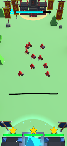 Draw Defence - Gameplay image of android game