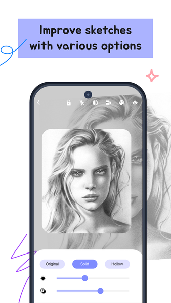 AR Drawing: Anime Sketch - عکس برنامه موبایلی اندروید