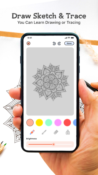 Draw Sketch & Trace - عکس برنامه موبایلی اندروید