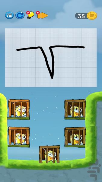 Draw To Save Cat - Gameplay image of android game