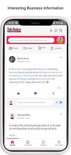 Bada Business Community - Image screenshot of android app