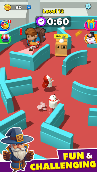 Ghost Escape Peek & Play - Gameplay image of android game