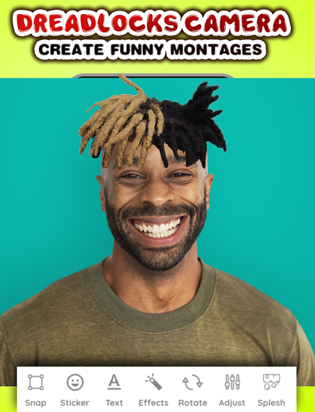 Dreadlocks Hair photo editor - عکس برنامه موبایلی اندروید