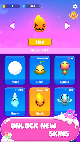 Dream Bounce Music Hop Rush - Gameplay image of android game