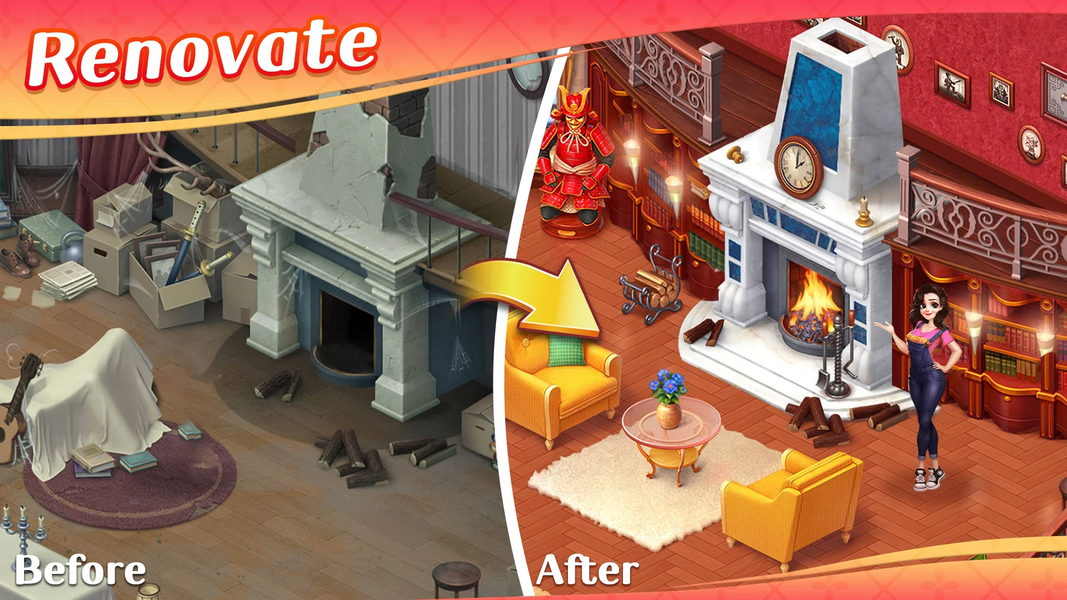 Dream Homes - Mansion Design - Gameplay image of android game