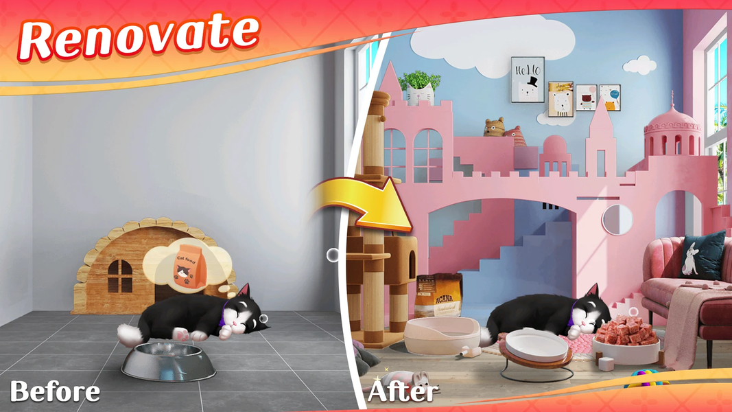 Dream Homes - Mansion Design - Gameplay image of android game