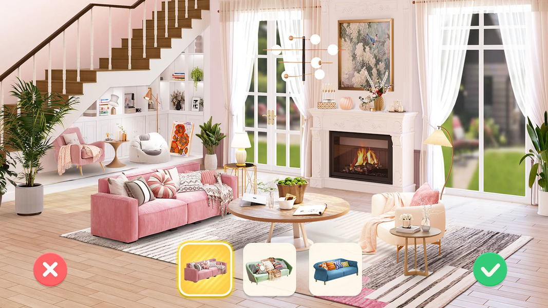 Dream House Design: Tile Match - Gameplay image of android game