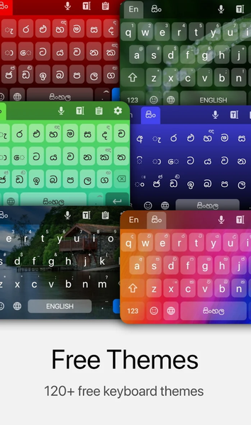 Dream Keyboard Sinhala - عکس برنامه موبایلی اندروید