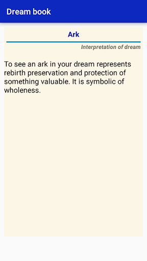 Deam meaning book, offline - عکس برنامه موبایلی اندروید