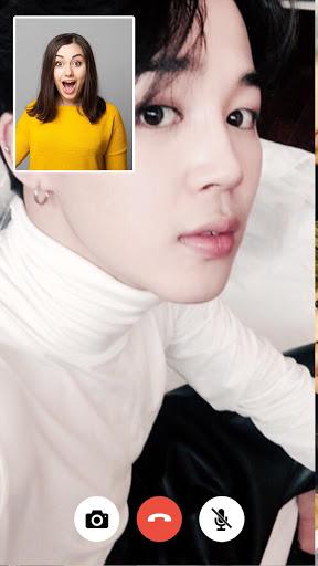 Bts Fake Call - Bts video call - Image screenshot of android app