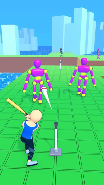 Baseball Hero 3D - Gameplay image of android game