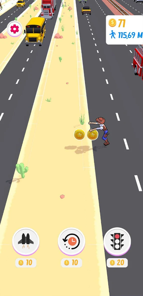 Ragdoll Roadcross - عکس بازی موبایلی اندروید
