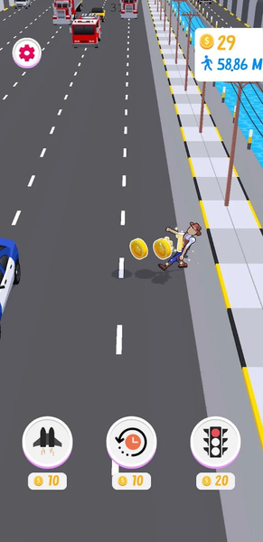 Ragdoll Roadcross - عکس بازی موبایلی اندروید