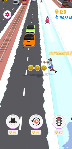 Ragdoll Roadcross - عکس بازی موبایلی اندروید