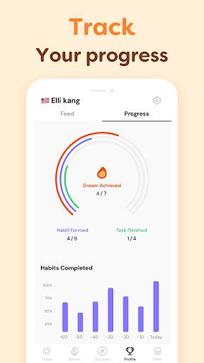 Dreamfora: AI Goal Setting - Image screenshot of android app