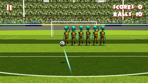 Cartoon Zombie Soccer - Image screenshot of android app