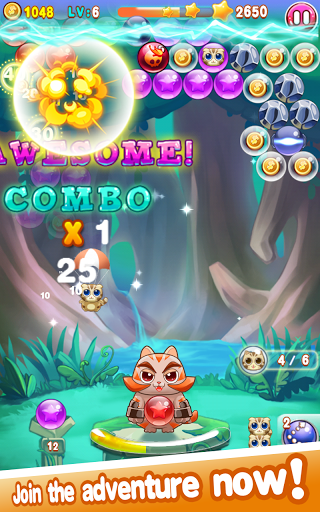 bubble cat ۲ - عکس بازی موبایلی اندروید