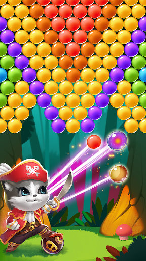 Bubble Cat 3 - Gameplay image of android game