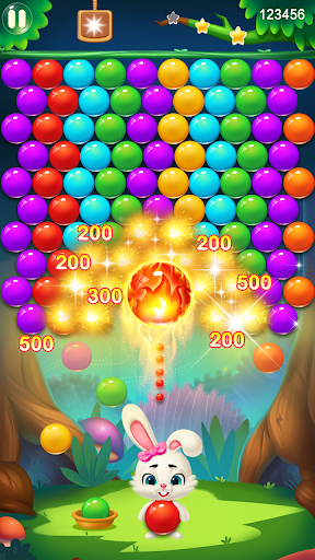 Rabbit Pop- Bubble Mania - Gameplay image of android game