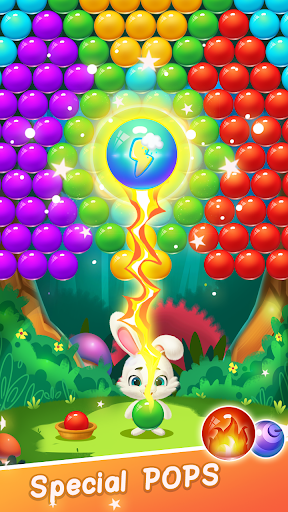 Rabbit Pop- Bubble Mania - Gameplay image of android game