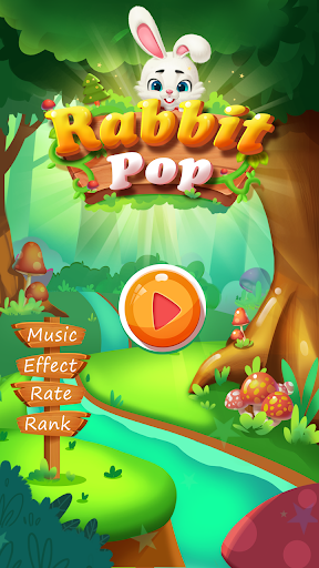 Rabbit Pop- Bubble Mania - Gameplay image of android game