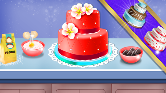 Chocolate Wedding Cake Factory :Dessert Maker Game para Android - Download