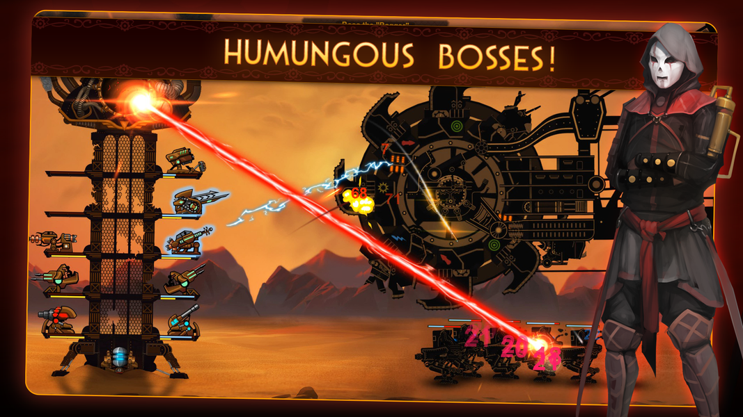Steampunk Tower ۲ Defense Game - عکس بازی موبایلی اندروید