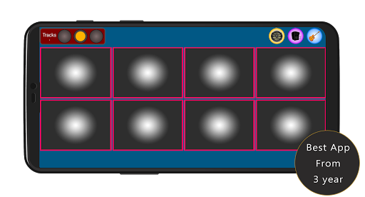 Electro Drum - Image screenshot of android app