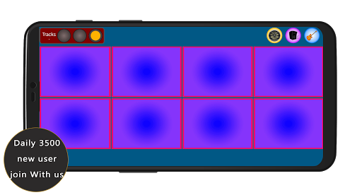 Electro Drum - Image screenshot of android app