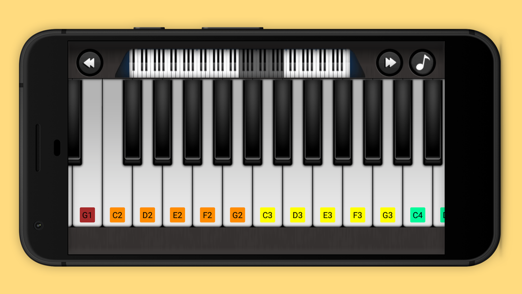 Harmonium - Pump organ - Image screenshot of android app