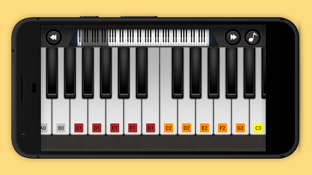 Harmonium - Pump organ - Image screenshot of android app