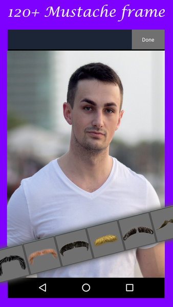 Mustache Photo Editor - Image screenshot of android app