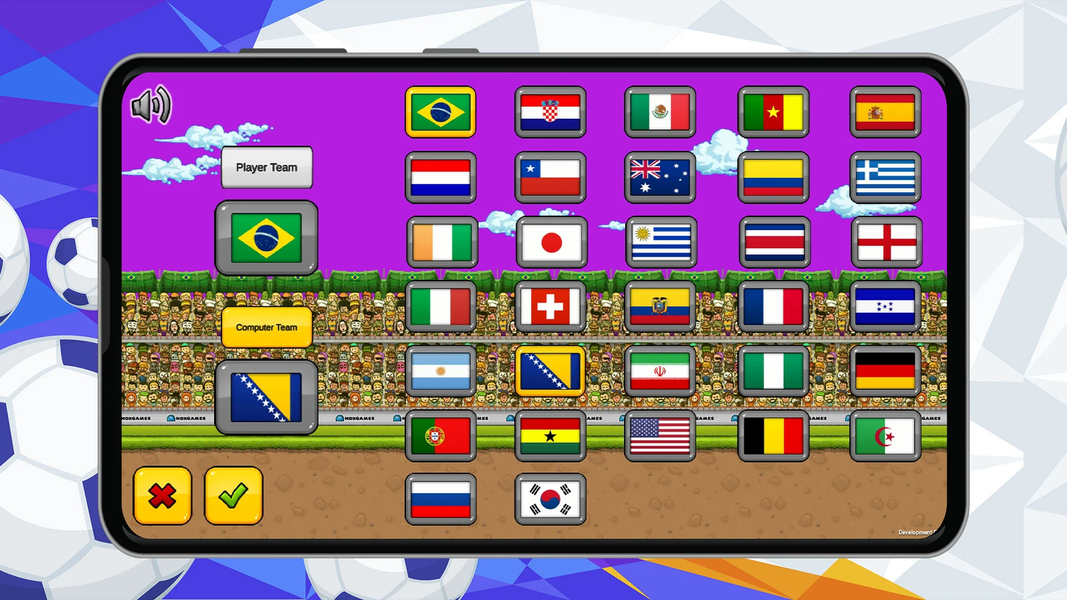 Dream Head Soccer - Gameplay image of android game