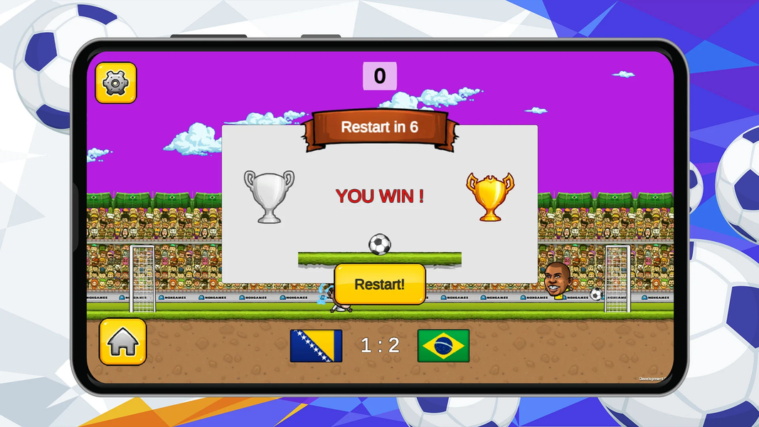 Dream Head Soccer - عکس بازی موبایلی اندروید